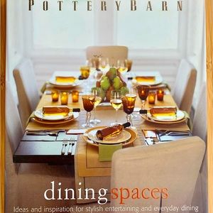 Pottery Barn dining spaces
